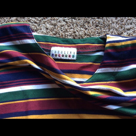 Striped vintage long sleeve (Medium) - Picture 2 of 3